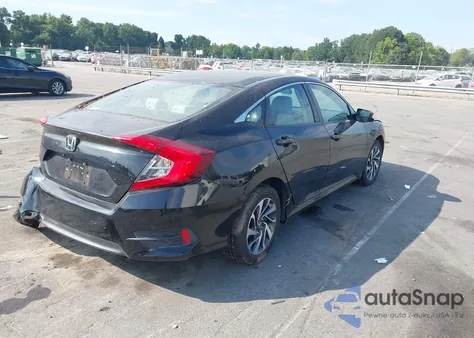 2016 Honda Civic Ex from USA, damaged, VIN 19XFC2F77GE094316